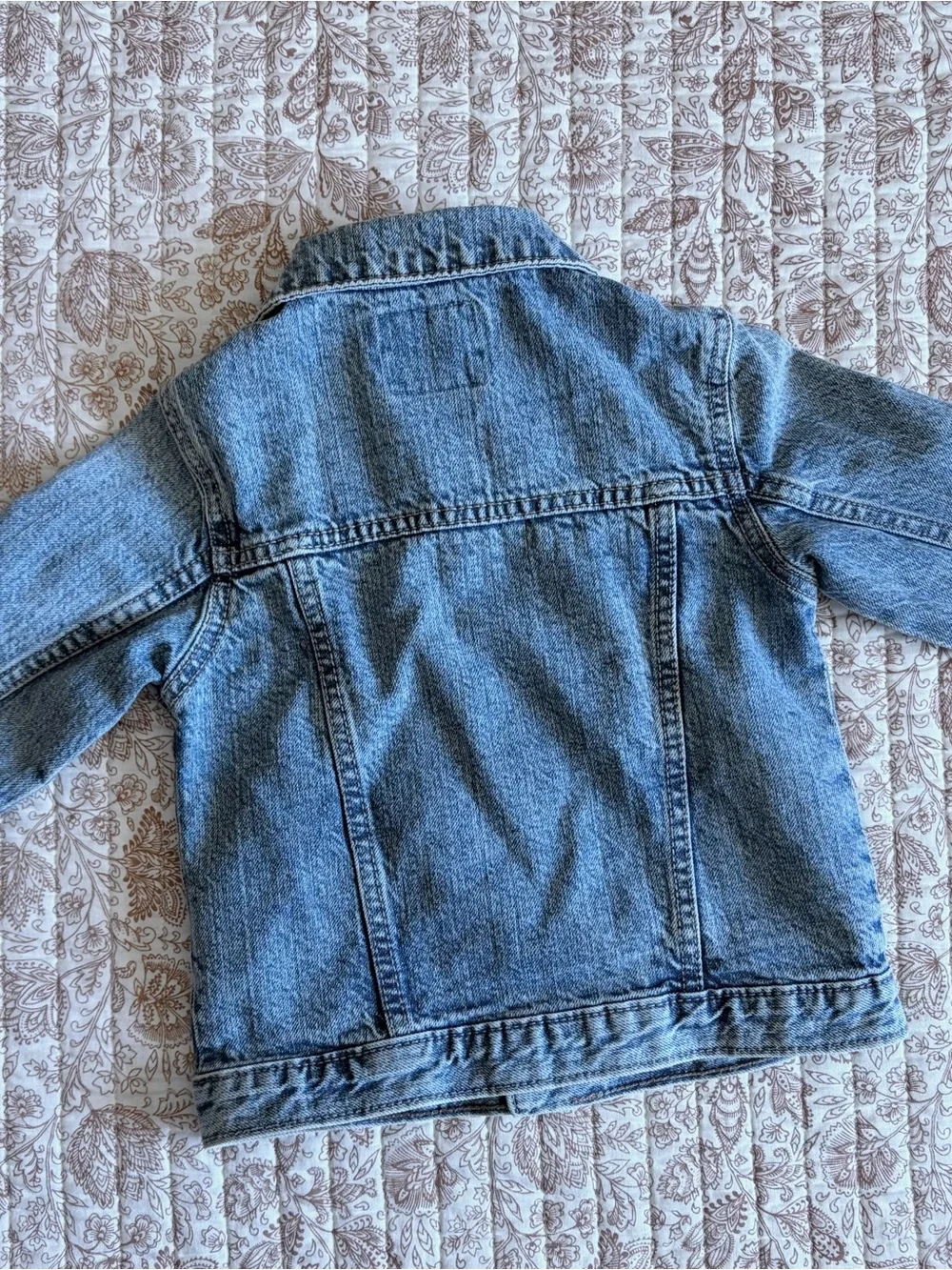 OshKosh B'gosh Light Blue Kids Denim Jacket - 3T